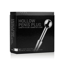 Load image into Gallery viewer, Sinner Gear Hollow Penis Plug - ( Length 6.50 CM &amp; Insert 5 CM) Sex Toys for Extreme Adult Play - urethral Sounds
