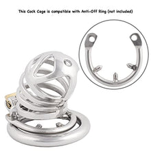 Load image into Gallery viewer, Jefisry Stainless Steel Men&#39;s Chastity Device for The Best Men Companion J0640 40mm Silver
