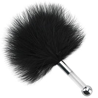 Feather Tickler Multi-Function Cosplay Feather Teaser Small Anal Plug Stainless Steel Butt Plug Skin Stimulator Restraint Kit SM Fetish Sex Toys Sex Factory