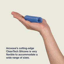 Load image into Gallery viewer, Arcwave Ghost Male Stroker - Male Masturbator with 4 Inch Reversible Sleeve - Multi-Textured Penis Sleeve - Clean Tech Silicone - Reusable &amp; Easy Clean Adult Sex Toy - Blue
