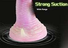 Load image into Gallery viewer, Luminous Animal Dildo, 8.27 Inch Realistic Elepant Dildo Anal Plug Dildo Adult Sex Toy for Women Glowing Dildo with Suction Cup
