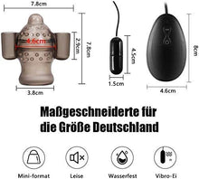 Load image into Gallery viewer, Male Masturbators Sex Toys for Men Vibrating Cock Ring with 6 Vibration Modes Male Vibrator with Electric Shock Penis Trainer
