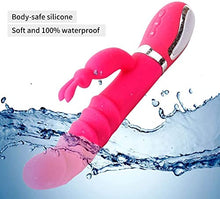 Load image into Gallery viewer, Thrusting Dildo Rabbit Vibrator for Women, Vibrator Adult Sensory Toys G Spot Sex Toy with 3 Telescopic &amp; 10 Vibration Modes, Adult Sex Toys with Quiet Dual Motors for Sex or Couples
