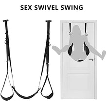 Load image into Gallery viewer, Sex Swing Adult Couples Sex Door Swing, Portable Sex Swings with Wider and Thicker Pads. Sex Position Furniture with Adjustable Straps That can Hold up to 300 lbs.
