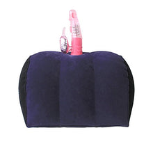 Load image into Gallery viewer, RGA Wedge Pillow, Sex Position Cushion, Sex Pillow Cushion, Couples Sex Pillow, Adult Sex Position Pillow, PVC Flocked Travel Pillow (Half Moon)
