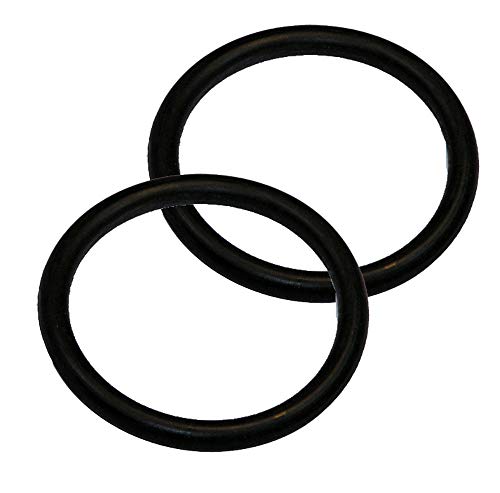 O-Ring Depot Penis Ring, Nitrile, 2-inch, Black, 2 Pack