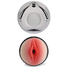 Load image into Gallery viewer, Masturbator Toys Men 3D Realistic Male Automatic Auto Mermaid Waterproof Masturbation Training Charging Electric Silicone Silent USB Recharging Vagina Vibrating Suction Modes
