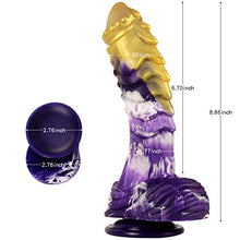 Load image into Gallery viewer, 8.86in Dragon Dildo, Realistic Thick Dildo Silicone Big Dildos with Strong Suction Cup Adult Sex Toy for Women
