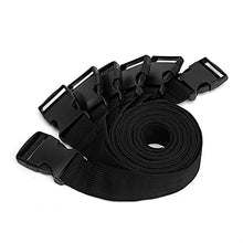 Load image into Gallery viewer, JKYYDS Restraint Straps - 7pcs/Set SM Restraint Strap Restraint Rope Fetish Adult Sex Toys Couple Restraints (Color : Black)
