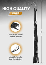 Load image into Gallery viewer, Horse Whip Set Leather Whip, Riding Horse Crop, Riding Crops for Horses
