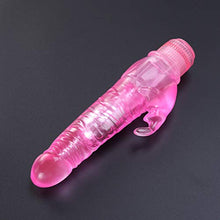 Load image into Gallery viewer, HEALLILY 1pc Rabbit Vibrator Flexible Simulation Electric Clitoris Massager G-spot Massager Dildo for Couple
