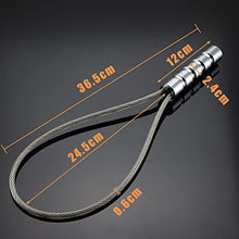 Load image into Gallery viewer, Metal Steel Slave Whip Adult Games Bondage Sex Toys for Men Woman Paddle Spanking Bondage Restraints Whips
