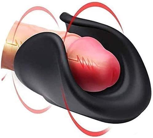 Male Masturbator Penis Training Tool Vibrator, Adjustable Male Masturbator 10 Modes Glans Trainer Stimulator, Handheld Penis Stimulation Sex Toys For Prolonging Sexual Stamina And Reducing Sensitivity