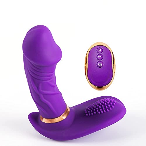 Rose Toy Vibrator for Women Waterproof 10 Vibration Modes Rechargeable Personal Massager for Women Clitoris Nipple Vagina Stimulator Adult Sex Toys G Spot Vibrator for Women