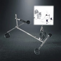 Stainless Steel Bar Spreader with Dildo, Hand and Foot and Collar Bondage, BDSM Gear Kits