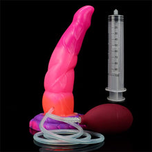 Load image into Gallery viewer, 8.07&quot; Luminous Squirting Dildo Silicone Anal Dildo Butt Plug Toy for Women, Realistic Ejaculating Dildo Suction Cup Dildo Adult Sex Toy, Flexible Dildo Anal Plug
