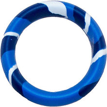 Load image into Gallery viewer, Major Dick Commando Silicone Donut Blue Camo (2.0in./51mm)
