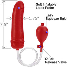 Load image into Gallery viewer, Colt Hefty Probe Inflatable Butt Plug - Red
