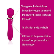 Load image into Gallery viewer, Rechargeable Personal Massager, Handheld Waterproof Quiet Portable Full Body Massager, Stress Relief-Relieve Muscle Tension Relaxing Body Back, Foot, Arm Recovery
