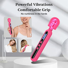 Load image into Gallery viewer, Sullmate Large Size Vibrators LCD Vibratorers for Woman, Quiet Strong Massager Gun, Handheld Womens Vibrating Massager, 10 Modes &amp; 4 Speeds, Vibrating for Her Pleasure Couples(Pink)
