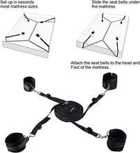 Load image into Gallery viewer, Sex Cuffs for Adults Couples Bed Restraints Kit for Couples Under King Bed Neck to Wrist Bondage Restraints Set Wrist and Ankle Bondaged Kit Adult for Couples Queen Bed Kinky Gift for Women Sweatshirt
