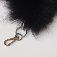 Load image into Gallery viewer, Fosrion Multi-Function Real Fox Tail Fur Anal Plug Sexy Adult Toy Fashion Butt Stainless Steel Cosplay Toy (Small Plug, Black)
