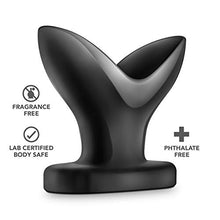 Load image into Gallery viewer, Blush Anal Adventures Anal Anchor Expanding Butt Plug, Sex Toy for Men, Sex Toy for Women, Black
