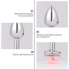 Load image into Gallery viewer, 1 Set Anal Butt Plug Vibrator Remote Control Anal Plug Vibrating Anal Trainer SM Slave Anal Toys-Silver S
