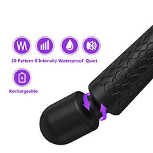 Load image into Gallery viewer, Personal Massage Sex Toys - Powerful Handheld Massagers for Women G Spot Clitoral Masturbation, Black
