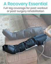Load image into Gallery viewer, Vive Leg Compression Replacement Sleeves - Lower Garment Machine Cuff For Women, Men - Lymphedema Leg Device For Post Lift, Surgery, Sports - Pain Relief For Swelling - For Recovery, Rehab (X-Large)
