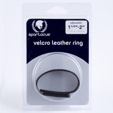 Load image into Gallery viewer, Sewn Leather Cock Ring - Velcro
