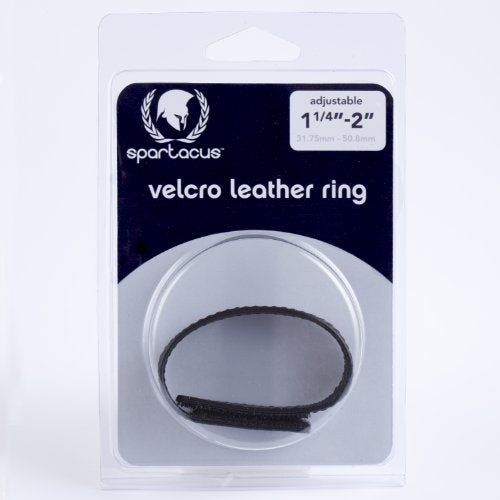 Sewn Leather Cock Ring - Velcro