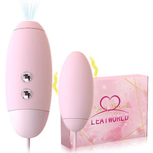 Load image into Gallery viewer, LEAIWORLD Sucking Vibrator, Sex Toys for Clitoral G-Spot Stimulation, Stimulator with 10 Vibration Modes and 3 Sucking Modes, Waterproof Dummy Vibrator for Women or Couples
