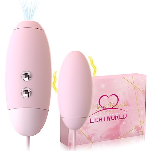 LEAIWORLD Sucking Vibrator, Sex Toys for Clitoral G-Spot Stimulation, Stimulator with 10 Vibration Modes and 3 Sucking Modes, Waterproof Dummy Vibrator for Women or Couples
