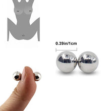 Load image into Gallery viewer, Magnetic Bead Nipple Clamps for Sex Pleasure, Clitoris Clips Bead, Weight Ball Nipple Clamps Sexual Pain for Women &amp; Men, Nipple Toys for Daily Wearing or Flirting (8pcs)
