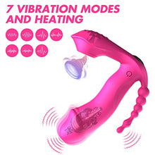 Load image into Gallery viewer, The Rose Toy for Women - Rose Clitorial Sucking Toy with 10 Intense Suction - Rose Sex Toy with Tongue and Suck - Rechargeable Clit Sucker Nipple Stimulator Birthday Gifts for Women-m2
