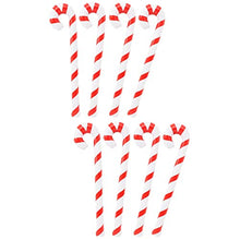 Load image into Gallery viewer, LUOZZY 8 Pcs Christmas Inflatable Candy Canes Xmas Inflatable Sticks Candy Canes Party Props (90CM Stripped)
