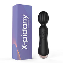Load image into Gallery viewer, X-pidany Personal Wand Massager - Rechargeable - Quiet - Waterproof - 10 Vibration Modes - Men &amp; Women - Personal Full Body Massager for Neck Shoulder Back Body Relieves Muscle Tension
