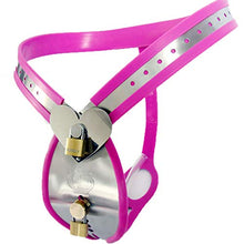 Load image into Gallery viewer, Chastity Belt Man, Chastity Belt Penis cage Chastity cage Sex Toys Men Stainless Steel with urethral Tube Heart-Shaped Design Bondage Slaves Sex Toys 60-150cm,140/150cm(55/59in)
