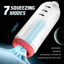 Load image into Gallery viewer, Automatic Male Masturbator, Male Masturbator Cup with 7 Squeezing &amp; 7 Vibrating for Men, Pocket Pussy Stroker Toy, Blowjob Toy Adult Male Sex Toys
