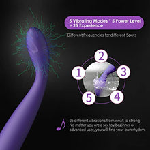 Load image into Gallery viewer, G Spot Dildo Vibrator Adult Sex Toys - SVAKOM Waterproof Personal Massager Finger Dildos Vibrators for Women - 5 * 5 Vibrations Adult Toy Female Clitoral Stimulator for Clit Nipple (More Powerful)
