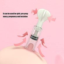 Load image into Gallery viewer, Nipple Inverted Suckers, Softly Wear Breastfeeding Portable Nipple Inverted Corrector for Postpartum Women
