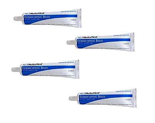 Cardinal Health Lubricating Jelly 4 oz. Flip-Top Tube (4 Pack)