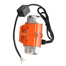 Load image into Gallery viewer, Vibrating Motor, Low Noise Light Quality Electric Vibrating Motor Waterproof for Mining for Metallurgy for Mechanical Equipment for Electricity(Single Phase 100W)
