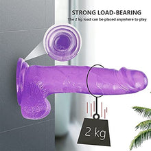 Load image into Gallery viewer, Sex Toy for Women, Dildo, Super Realistic Waterproof Massager Tool Dildo Harness Suction Cup Dildo for Women
