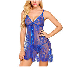 Load image into Gallery viewer, naughty for sex couples sex items for couples bsdm sets for couples sex restraint set Plus Size Lingerie for Women for Sex Naughty Play -302 (Blue, XXL)
