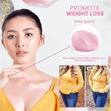 Load image into Gallery viewer, YOOUS Natural Stone Body Purification Ring Anti-Swelling Slimming Ring Lymphatic Drainage Magnetic Ring Natural Crystal Stone Slimming Ring
