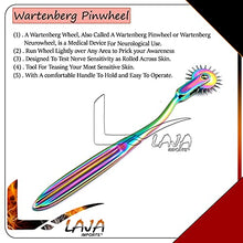 Load image into Gallery viewer, LAJA Imports Wartenberg Wheel - Strong Sensation Pinwheel (1 Head) Multi Color Rainbow
