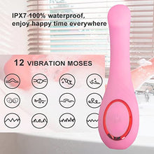 Load image into Gallery viewer, G-Spot Massager Vibrator Realistic Vibrators Dildo Anal Masturbation Stick Sensory Toys Sex for Adults, Pink, 6.54*2.25*1.77 Inch
