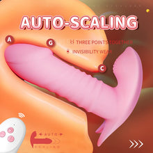 Load image into Gallery viewer, Remote Control Thrusting Dildo Vibrator Sex Toy- Domlust Wearable 3 Thrusting 10 Vibrating Adult Stroker Sex Toys with 2cm Extension Distance, Powerful Super Soft Vagina Clitoris Anus Butt Fun
